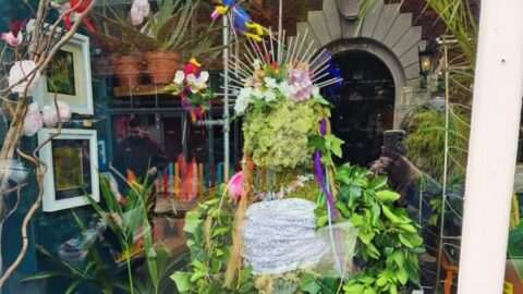 Southport Market Quarter shops team up to create floral version of Mother Nature