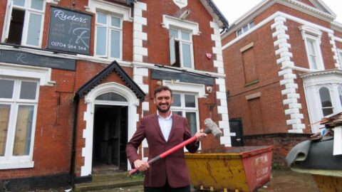 Historic Rueters building in Southport is being transformed into stylish new offices by fast growing local company