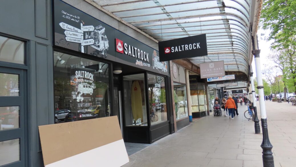 A new Saltrock shop is opening soon at 415 Lord Street, Southport town centre. Photo by Andrew Brown Stand Up For Southport