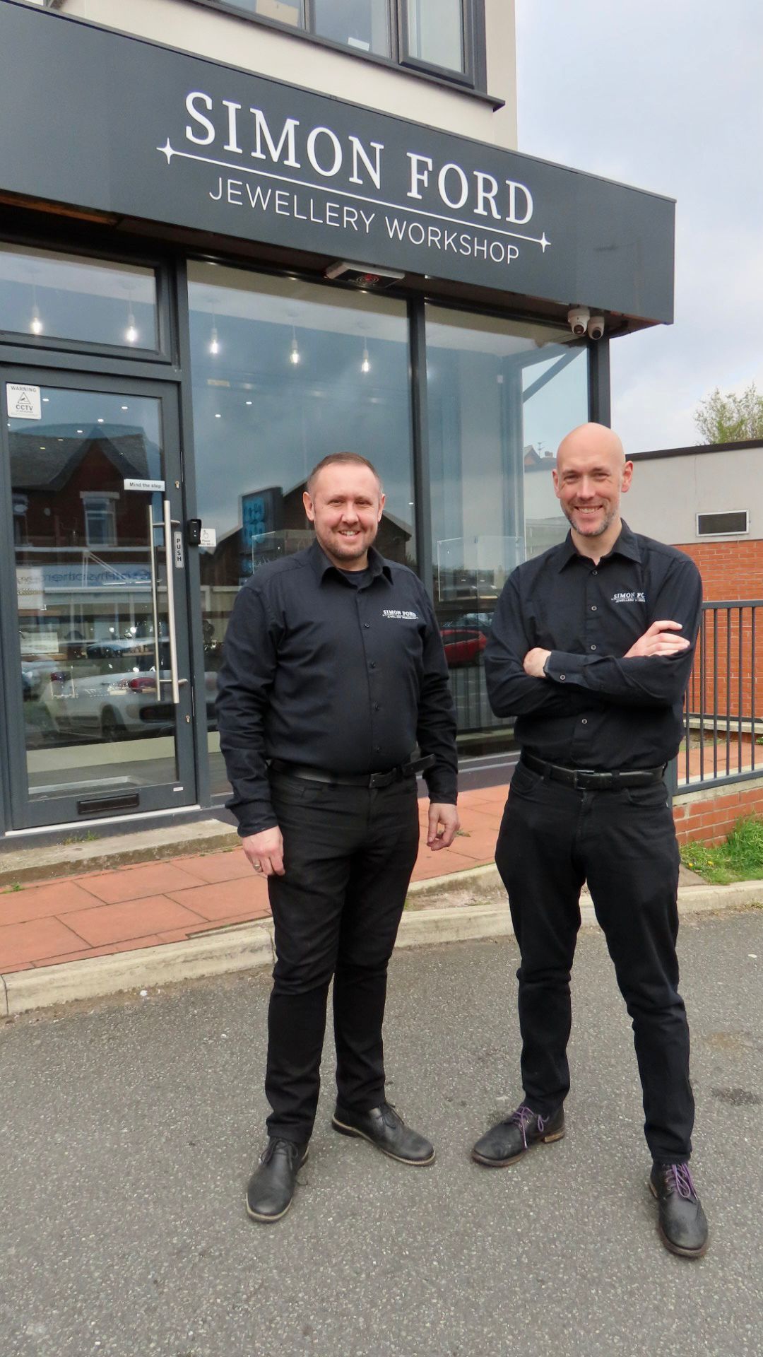 Simon Ford Jewellery Workshop is a new independent, dual family-run business at 144a Cambridge Road, Churchtown, Southport. Simon and Anthony are the two onsite goldsmiths. Photo by Andrew Brown Stand Up For Southport