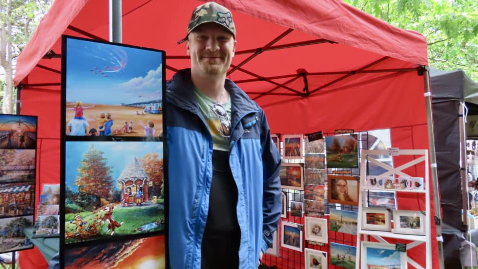 Visitors enjoy the Botanic Gardens Family Fun Day in Churchtown in Southport. Chris Paisley Art 