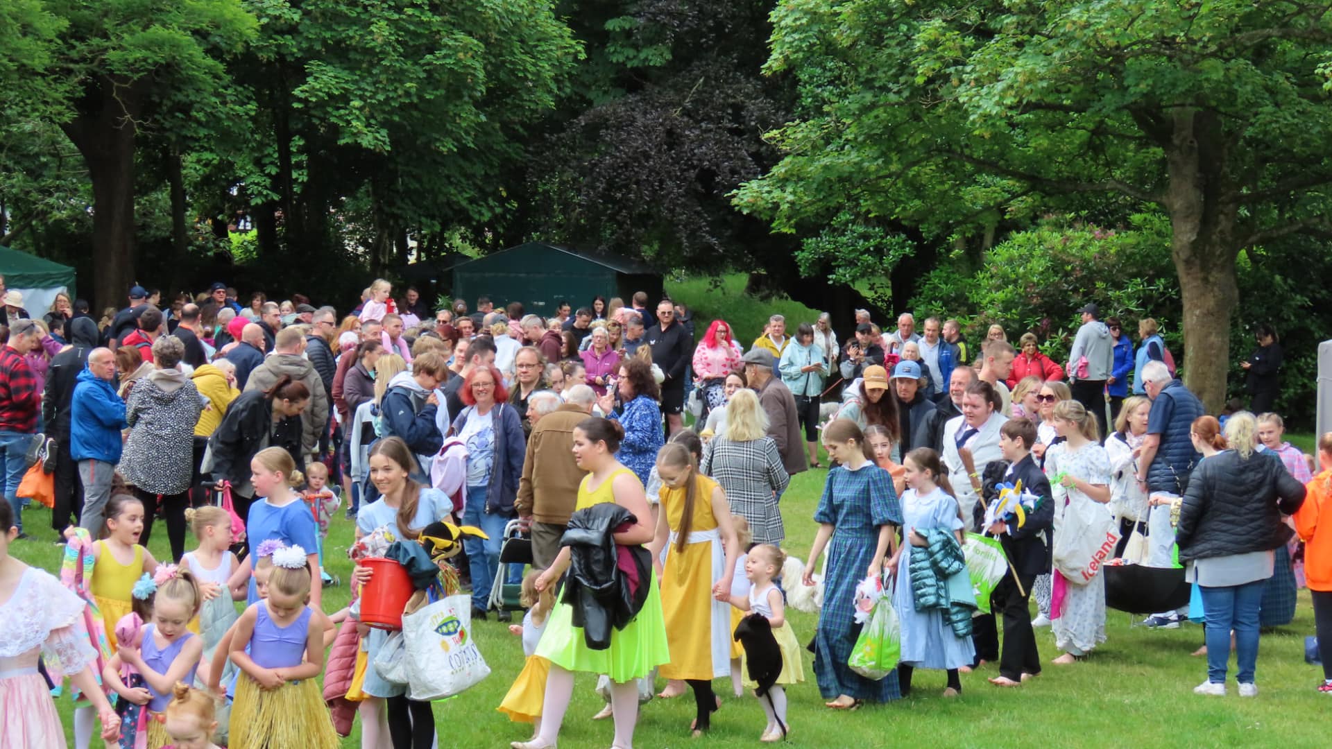 Visitors enjoy the Botanic Gardens Family Fun Day in Churchtown in Southport. 