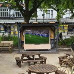 Crave Pizza has installed a huge outdoor TV screen so people can enjoy big events including the Euro 2024 football tournament, the Wimbledon tennis championship and more