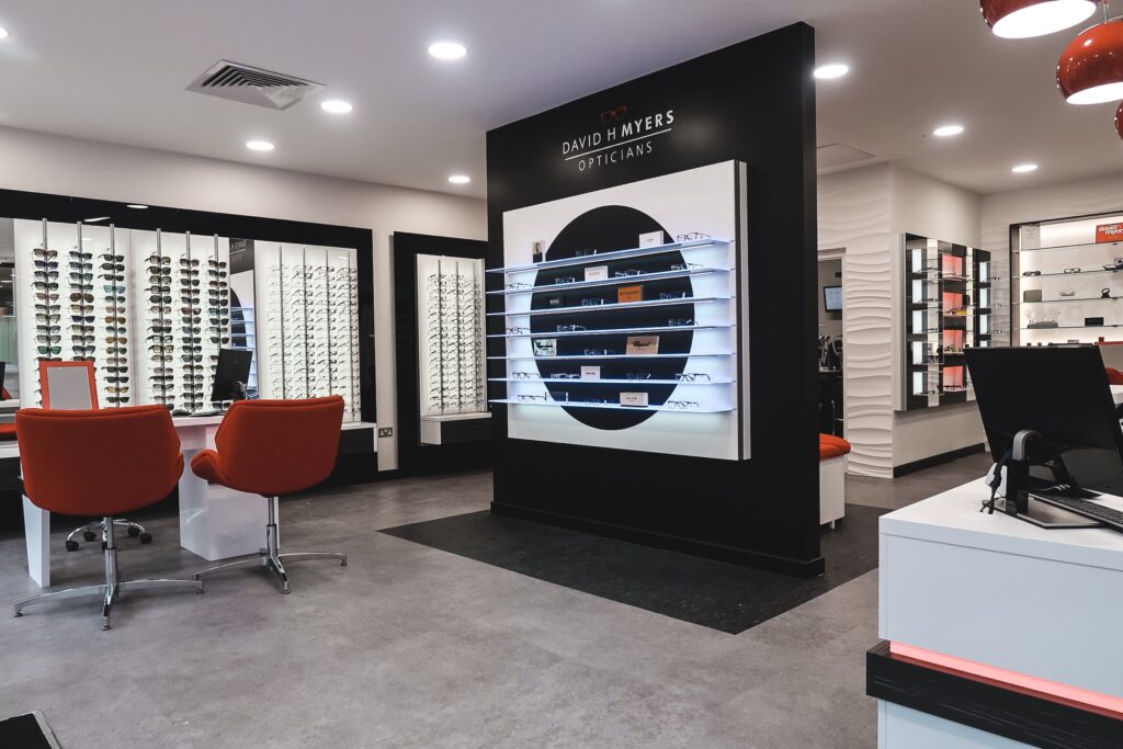 David H Myers Opticians on London Street in Southport town centre