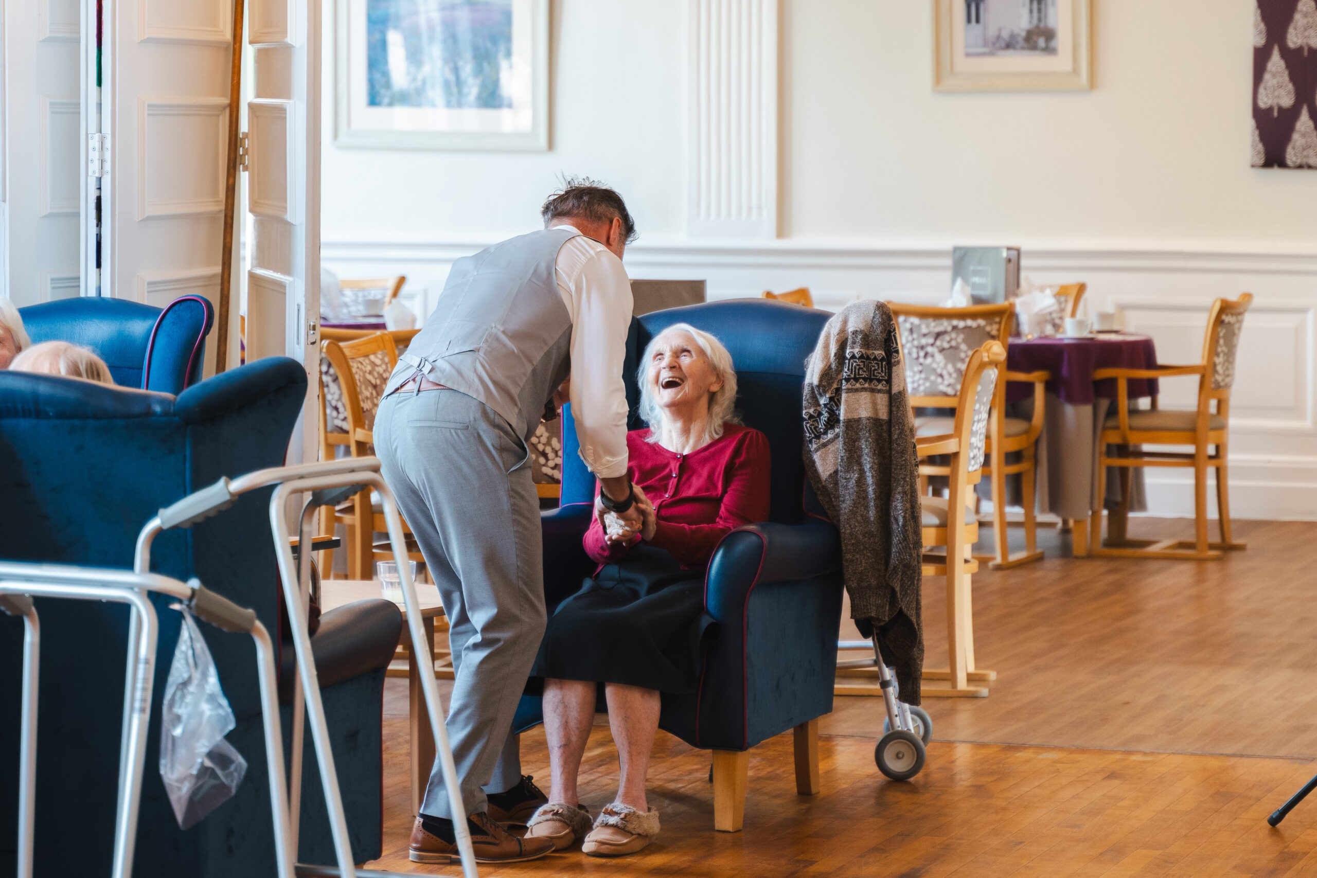 Staff and residents at The Brunswick care home in Southport enjoyed a Macmillan Coffee Morning, raising £291 for the charity