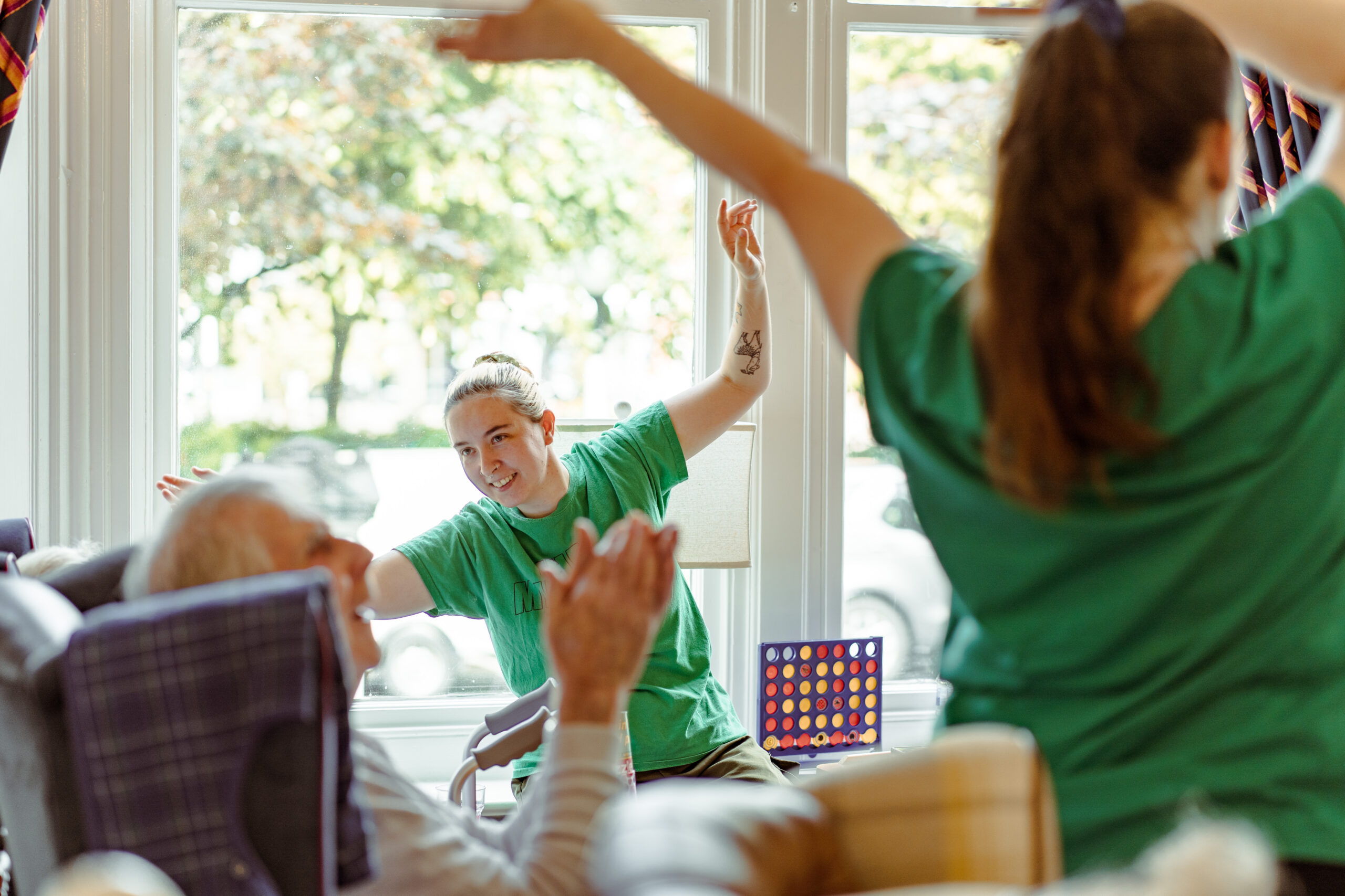 Staff and residents at The Brunswick care home in Southport enjoyed a Macmillan Coffee Morning, raising £291 for the charity