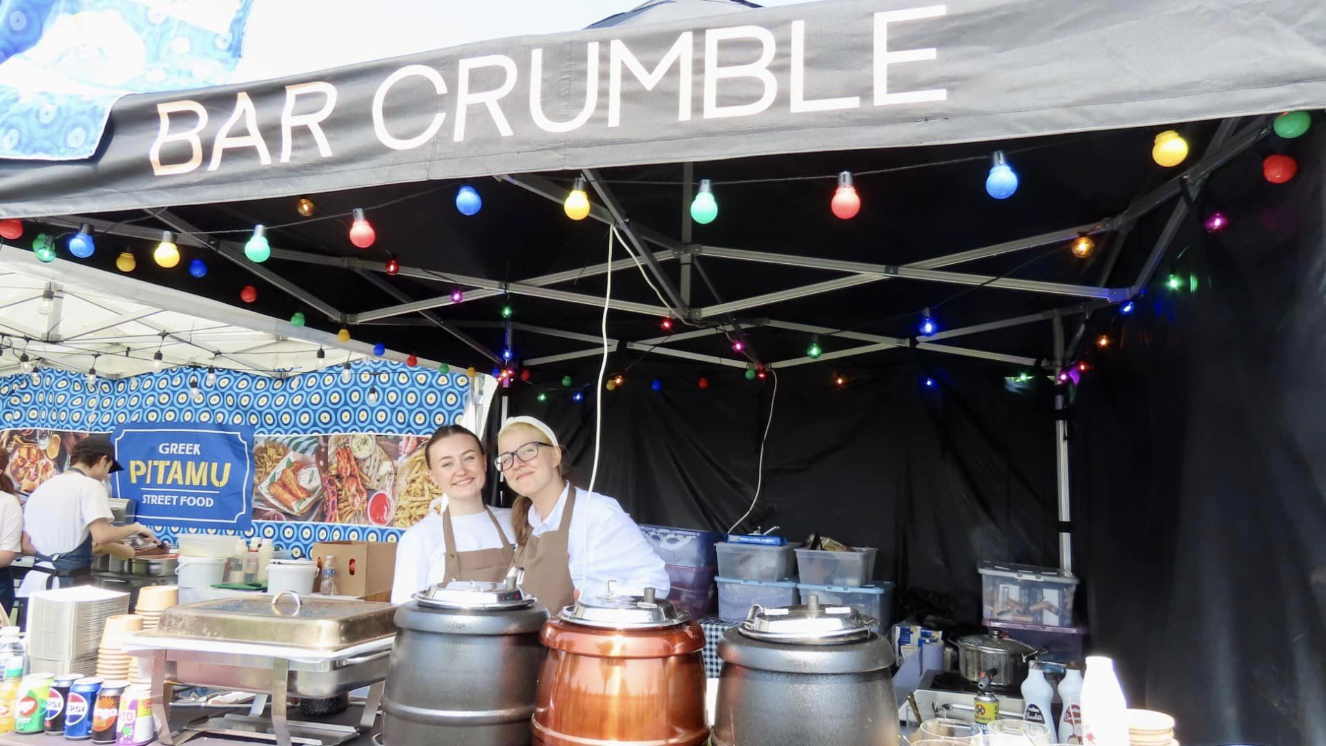 Thousands of people enjoyed the 2024 Southport Food and Drink Festival at Vicvtoria Park in Southport. Bar Crumble from Southport 