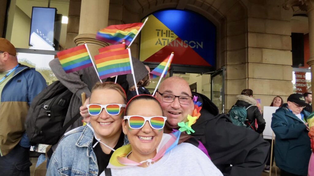 The Sefton Pride event in Southport in 2024. Photo by Andrew Brown Stand Up For Southport