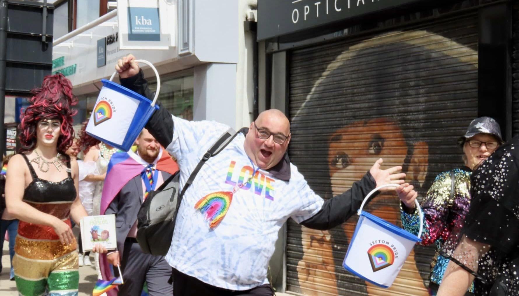 The Sefton Pride event in Southport in 2023. Photo by Andrew Brown Stand Up For Southport