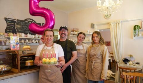 Walkers on Wesley Street cafe in Southport town centre is celebrating its fifth birthday