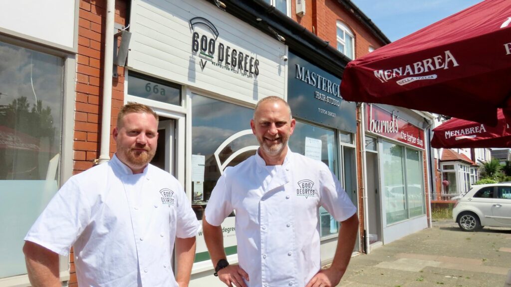 600 Degrees in Hillside in Southport. Owner Dan Johnstone (right) and Manager Rob Moore (left) Photo by Andrew Brown Stand Up For Southport