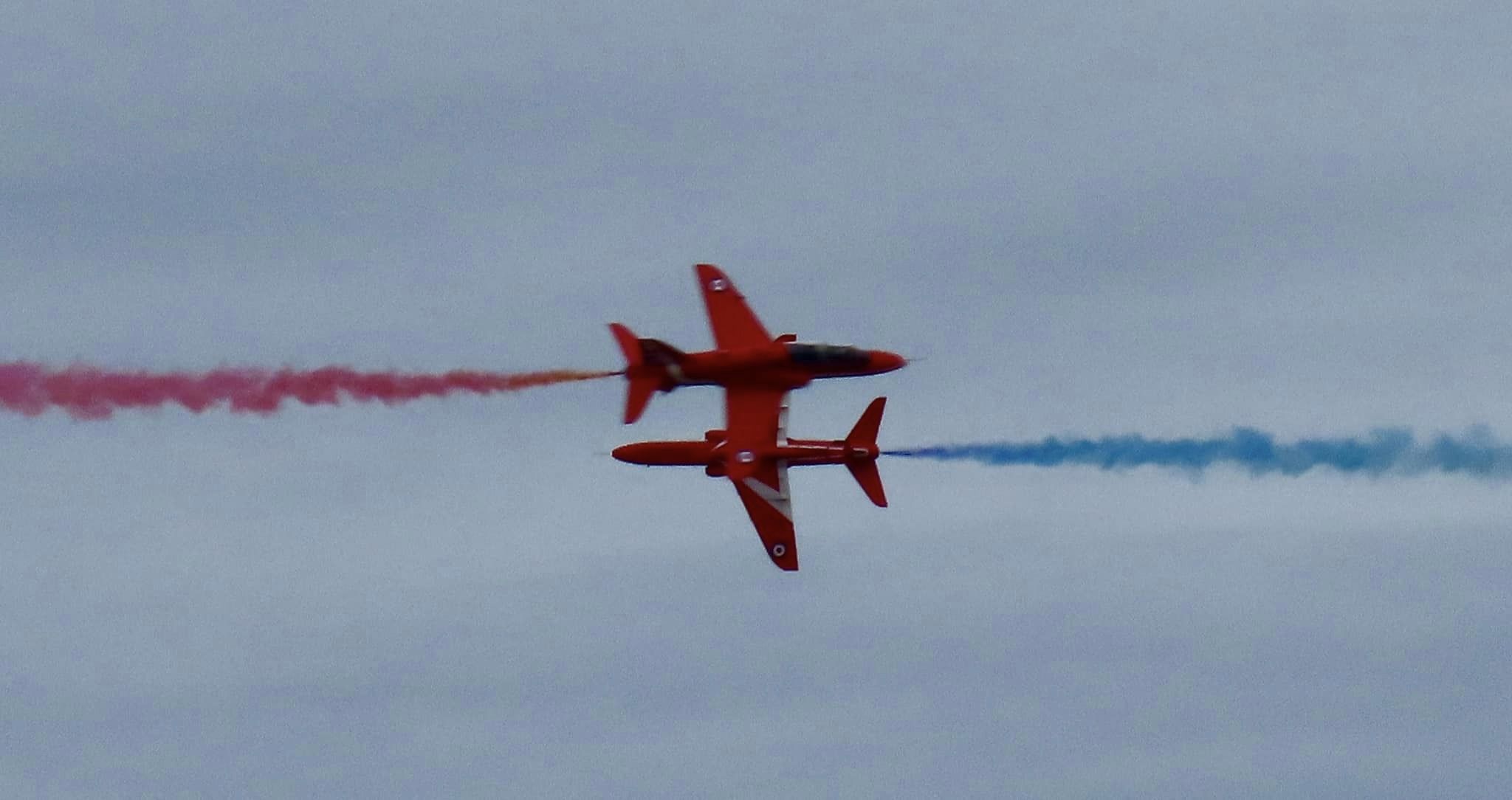 Southport Aiw Show. The RAF Red Arrows  Photo by Andrew Brown Stand Up For Southport