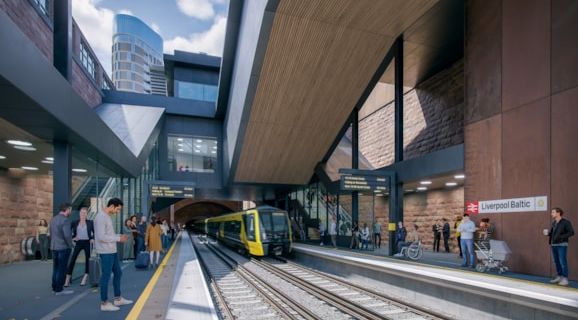 A stunning new video was today unveiled at the start of a four-week public consultation into plans for a new £100m railway station in Liverpool's Baltic Triangle