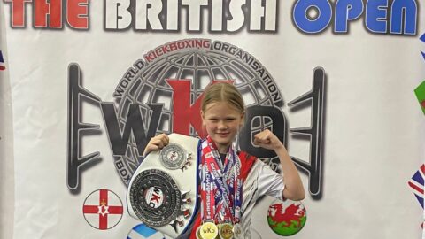 World title winning Taekwondo and kickboxing champion, 11, pursues Olympic dream