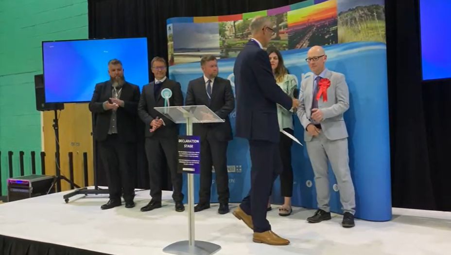 Patrick Hurley wins the 2024 General Election in Southport