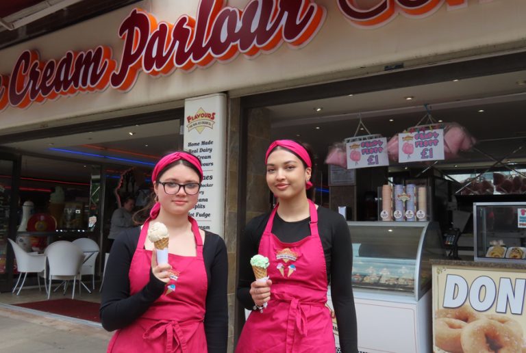 Flavours Ice Cream on Nevill Street in Southport 