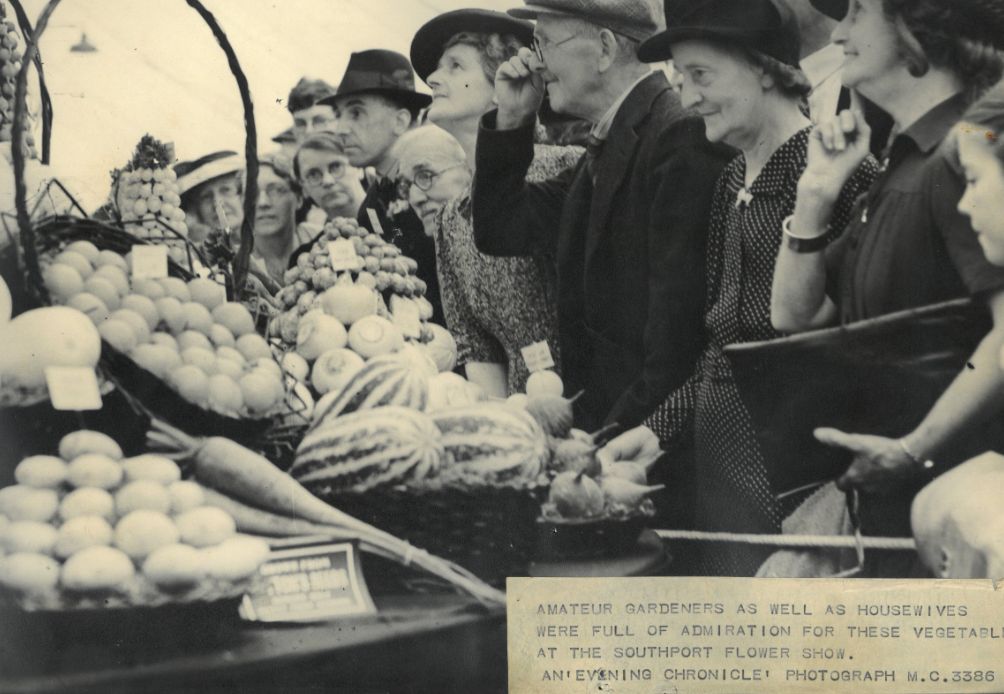 Southport Flower Show in 1948. Photo by Southport Flower Show