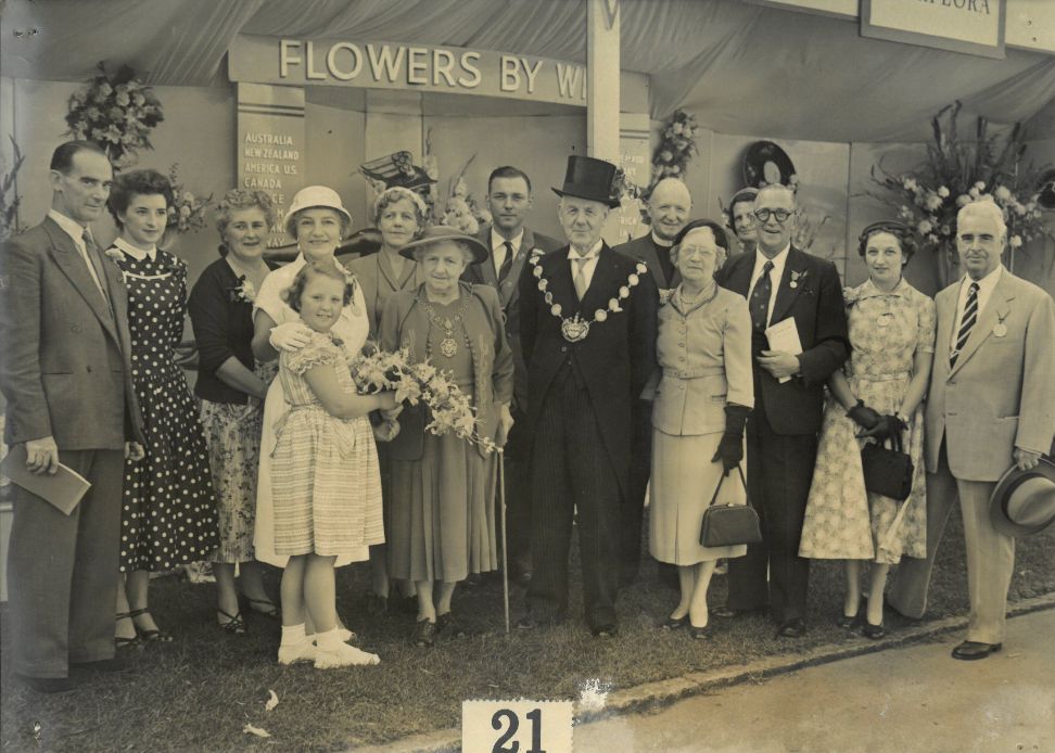 Southport Flower Show in 1955. Photo by Southport Flower Show