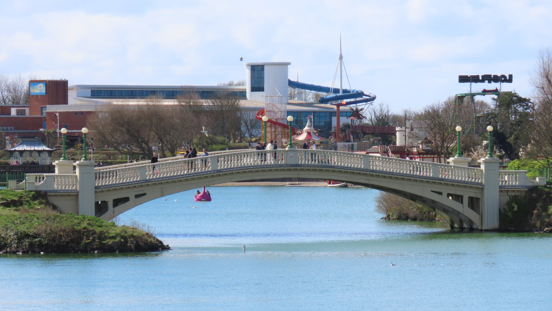 There is lots to enjoy on the Marine Lake in Southport. P:hoto by Andrew Brown Stand Up For Southport
