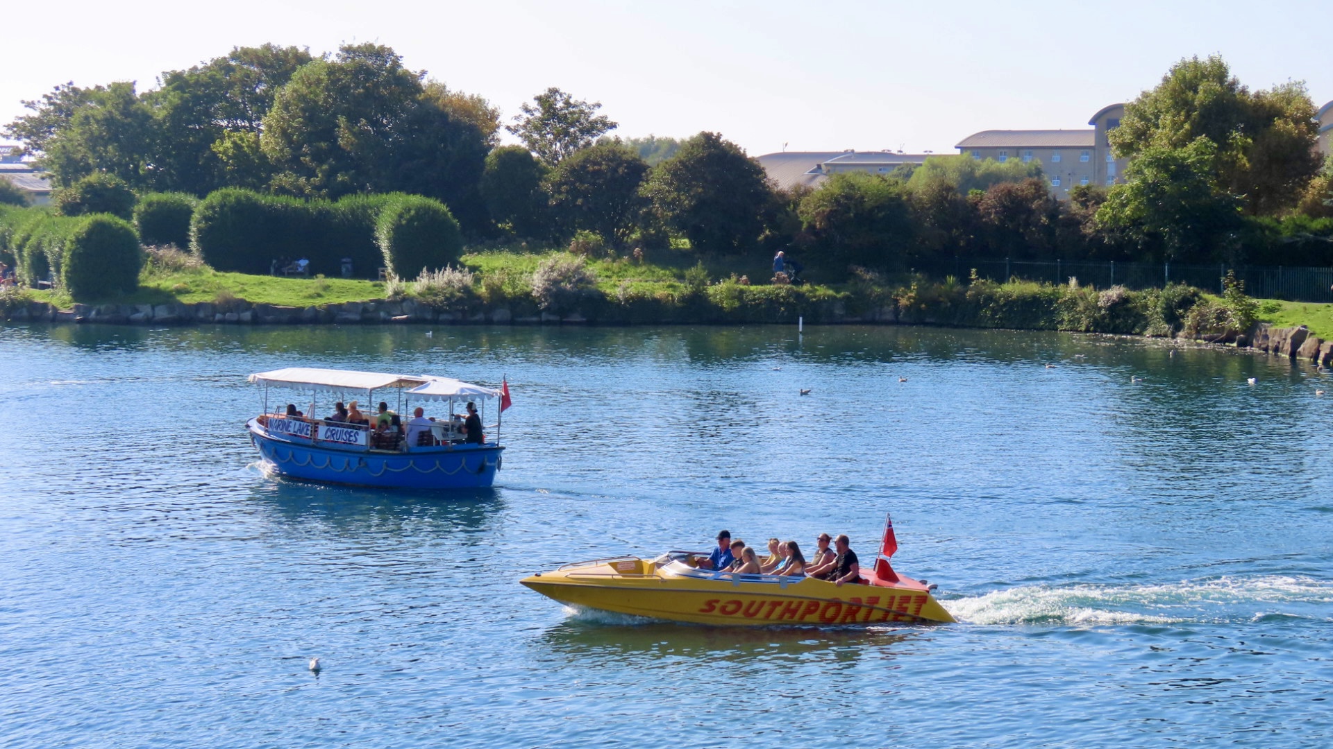 There is lots to enjoy on the Marine Lake in Southport. P:hoto by Andrew Brown Stand Up For Southport