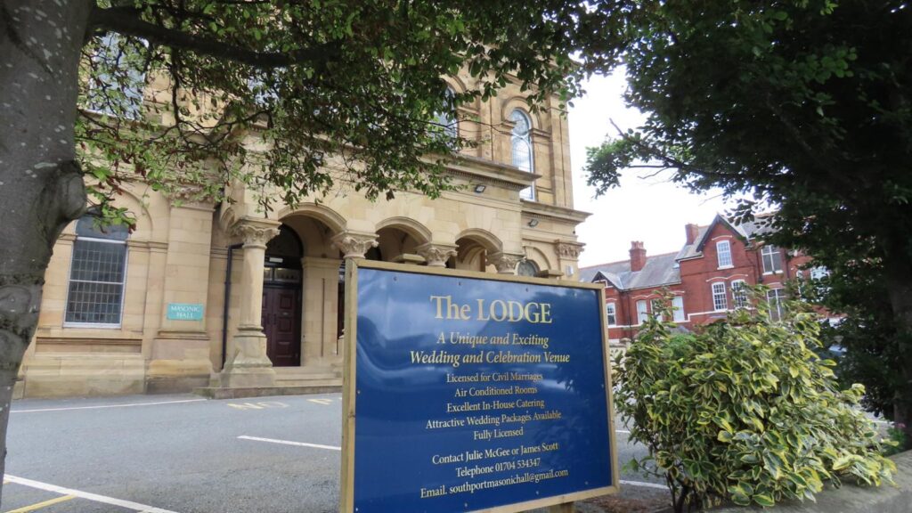 Southport Masonic Hall. Photo by Andrew Brown Stand Up For Southport