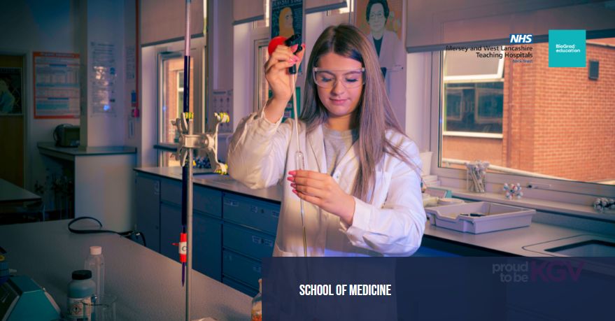 KGV Sixth Form College in Southport is excited to launch its new School of Medicine this September
