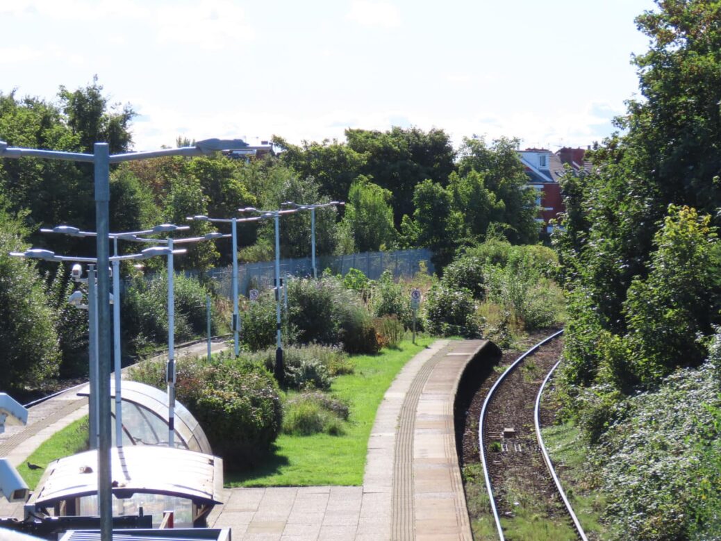 Meols Cop Train Station in Southport. Phoot by Andrew Brown Stand Up For Southport