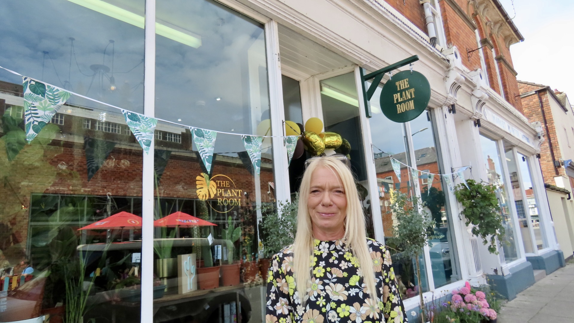 The Plant Room in Southport, owned by Tracy Jones, is celebrating its first birthday.