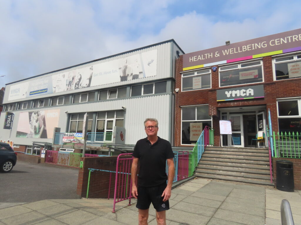 Stephen Haworth from The Southport Community Sports Centre, previously Southport YMCA