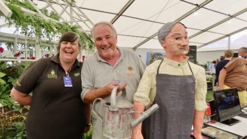 Legendary Southport Flower Show gardener Alan Foxall honoured with a statue – and wins two more trophies