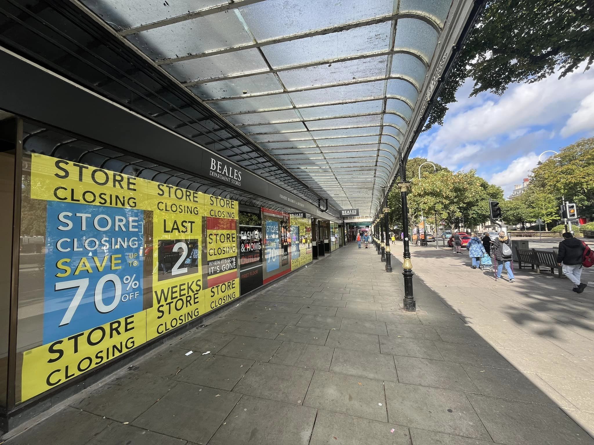 Beales department store in Southport. Photo by Andrew Brown Stand Up For Southport