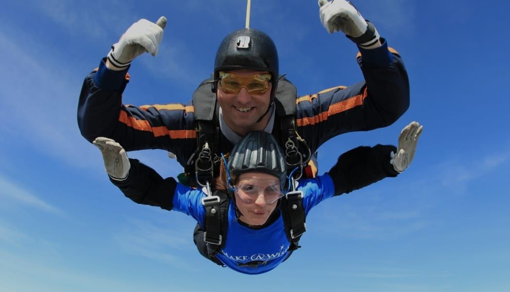 Emma Woodall, the manager at Lakeland Leather on Lord Street in Southport, is taking part in a sponsored skydive this September