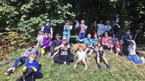 ‘Litter pick at Botanic Gardens cleaned the park and helped our children’s understanding about rubbish’