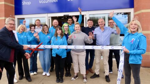 Merseyside’s first Cancer Research UK superstore opened in Southport by Cavern Wall of Fame musician Keith Hubbard