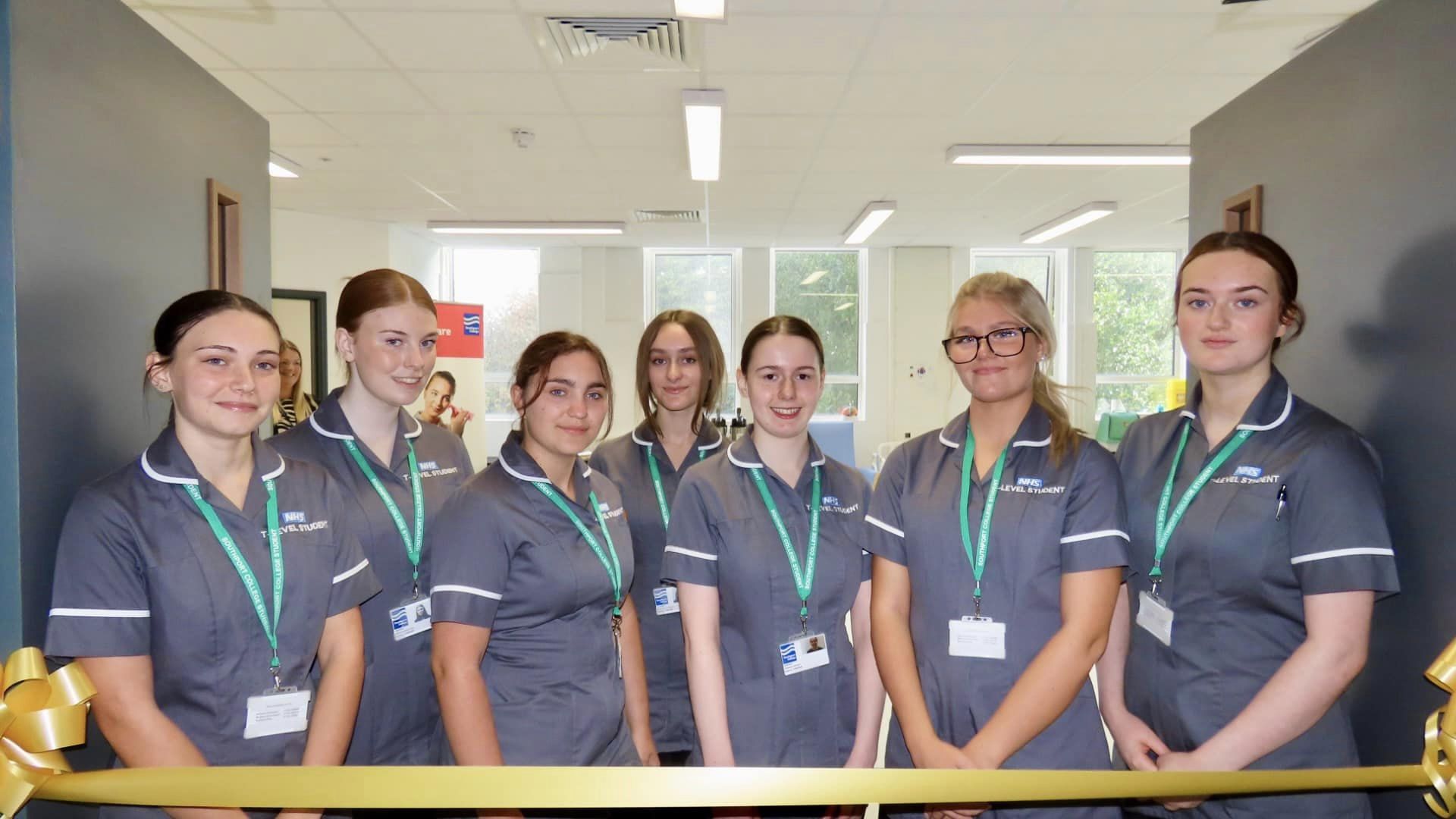 The new Clinical Skills Hub was officially opened at Southport College by Southport MP Patrick Hurley alongside Principal Michelle Brabner. Photo by Andrew Brown Stand Up For Southport