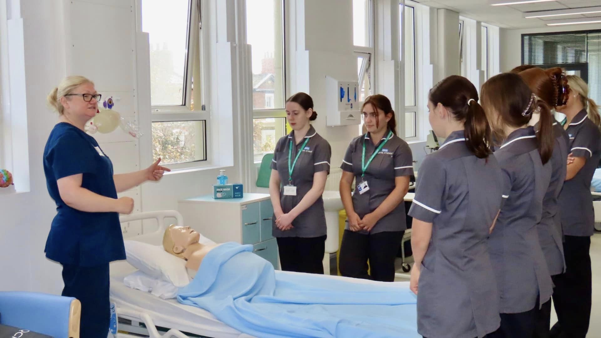 The new Clinical Skills Hub was officially opened at Southport College by Southport MP Patrick Hurley alongside Principal Michelle Brabner. Photo by Andrew Brown Stand Up For Southport