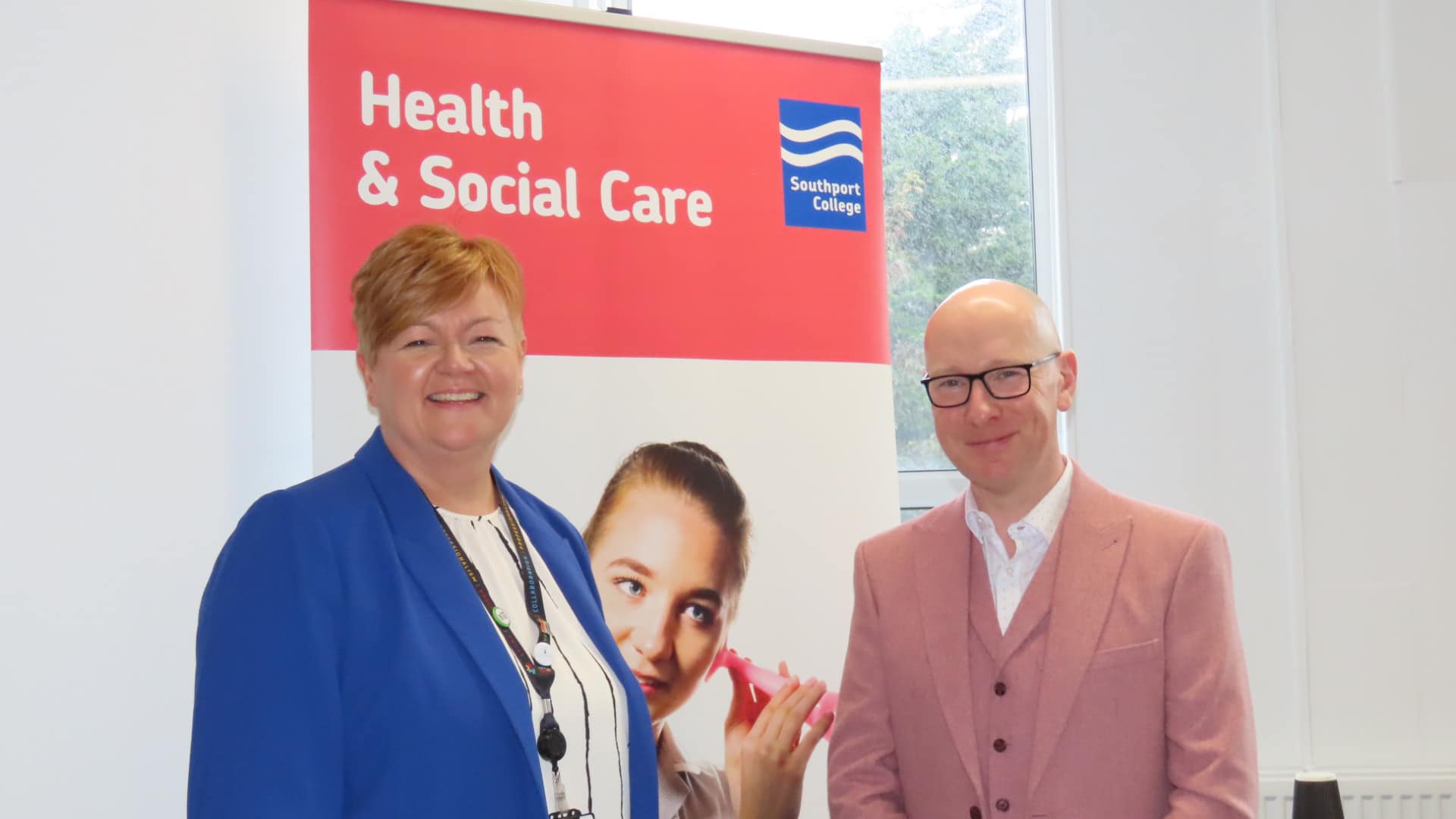 The new Clinical Skills Hub was officially opened at Southport College by Southport MP Patrick Hurley alongside Principal Michelle Brabner. Photo by Andrew Brown Stand Up For Southport