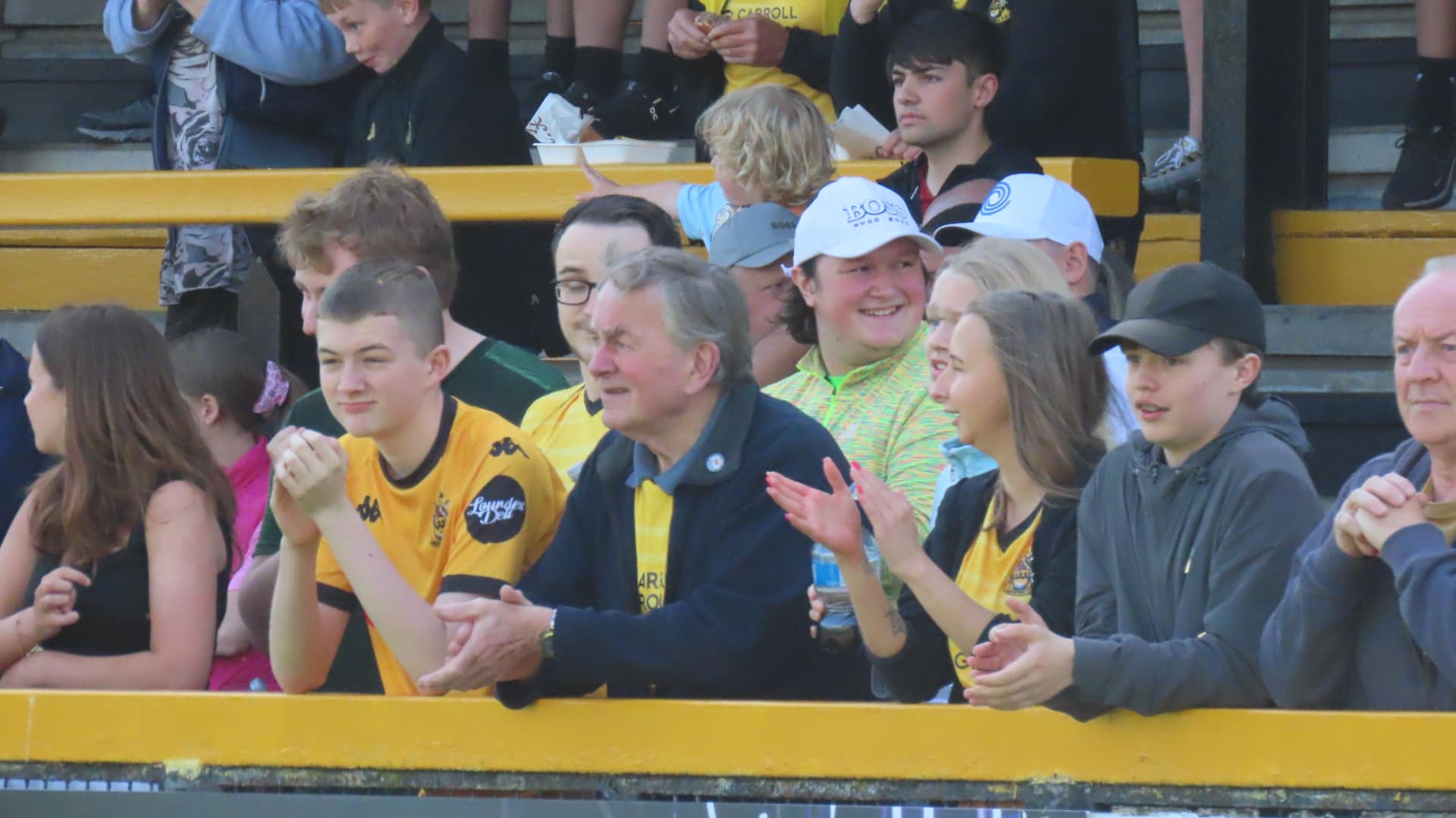 Supporters enjoy Southport Community Day at Southport Football Club. Photo by Andrew Brown Stand Up For Southport