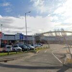 Kew Retail park in Southport