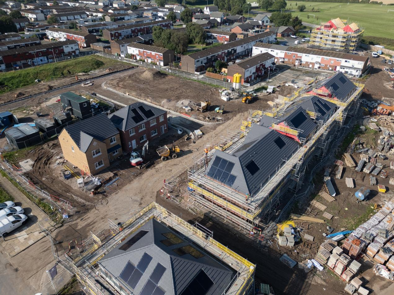 The Molyneux Gardens scheme at Buckley Hill Lane in Netherton