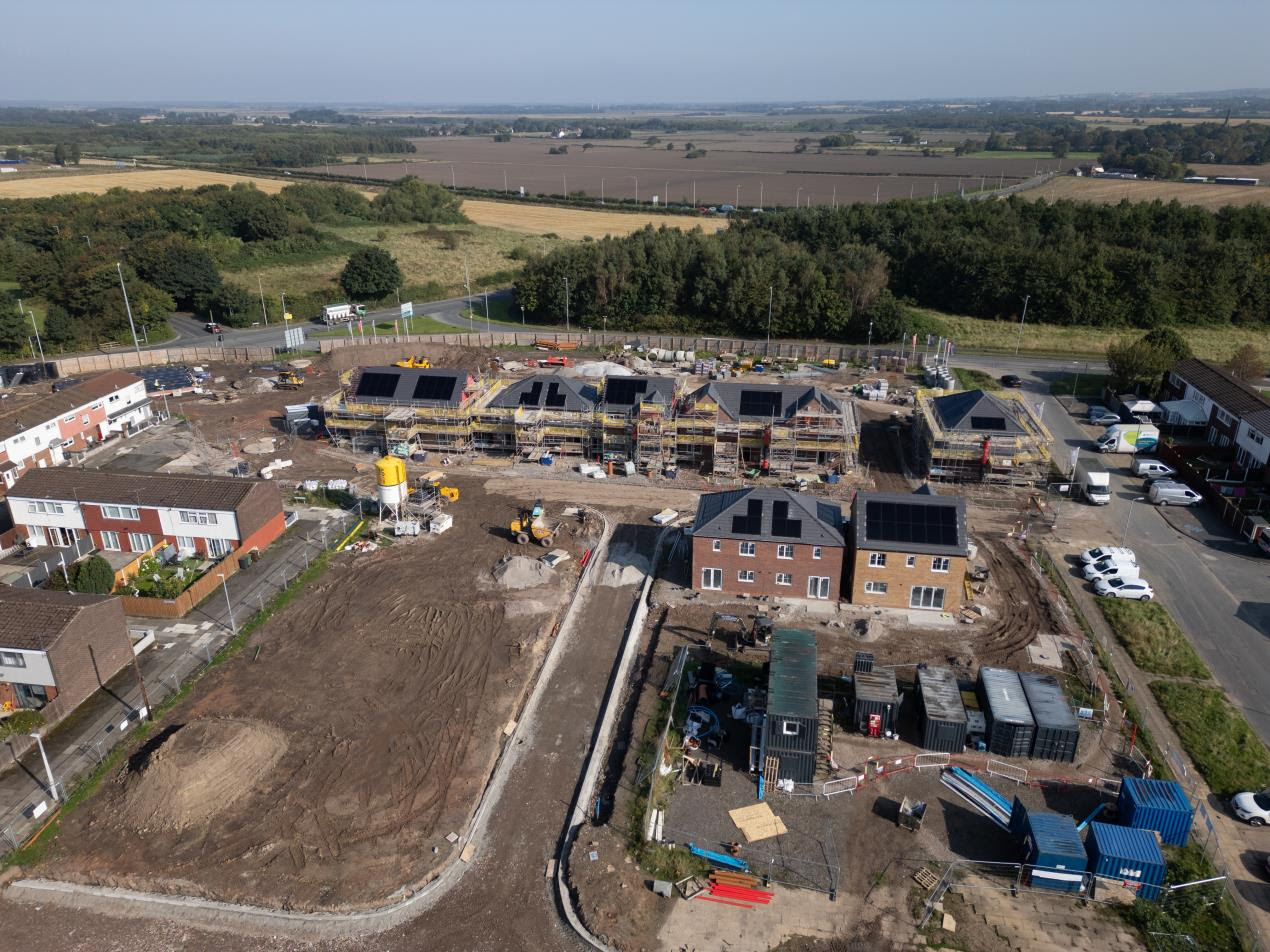 The Molyneux Gardens scheme at Buckley Hill Lane in Netherton