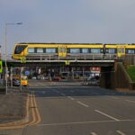 How Churchtown would have looked if the trains were still running on the old Southport to Preston train line. Image by Martyn Hilbert