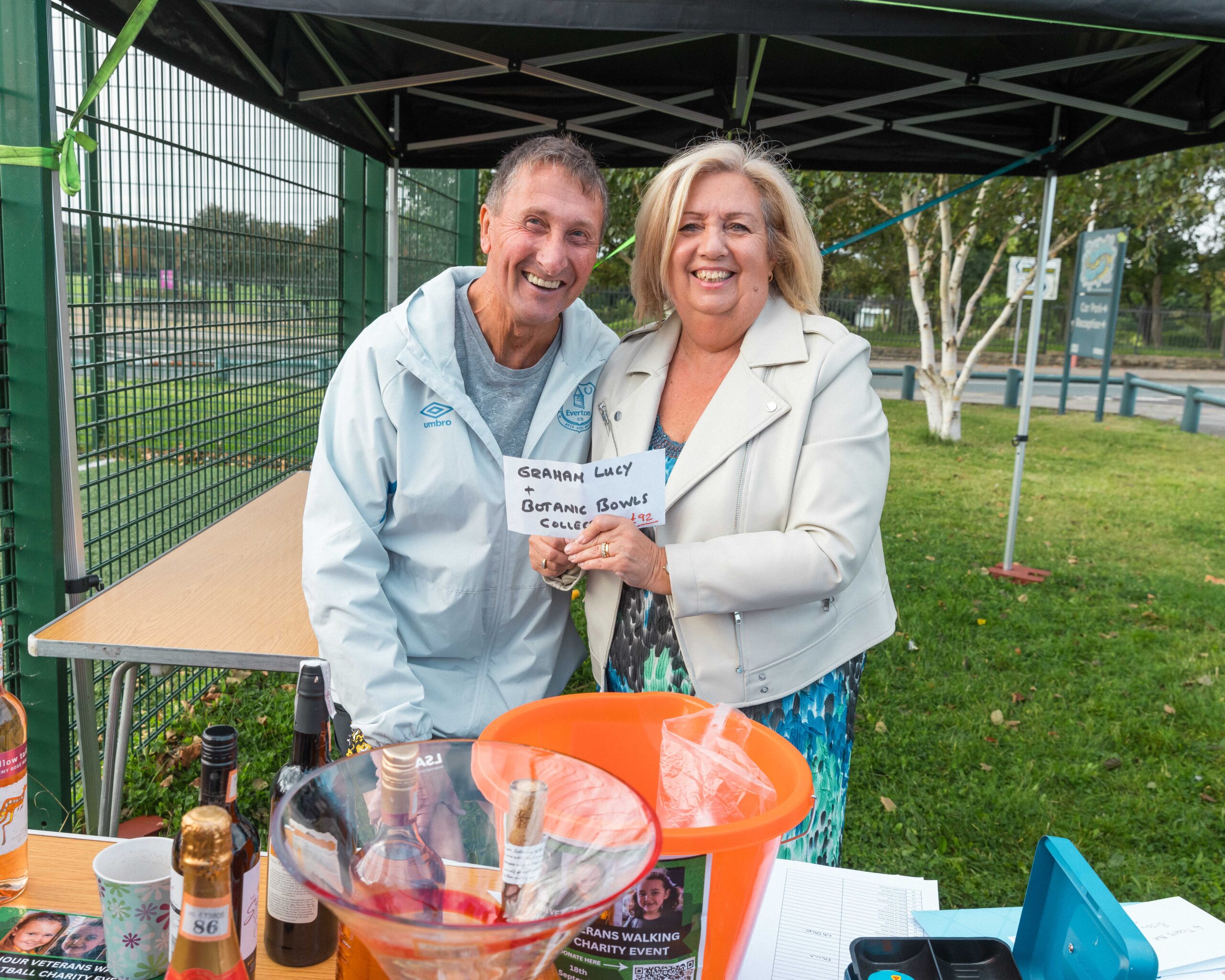 Southport Veterans FC staged a 24 hour walking football challenge to raise money for the three primary schools attended by the three young girls who were killed at The Hart Space in Southport on 29th July 2024. Photo by Zack Downey of ZED Photography for Stand Up For Southport