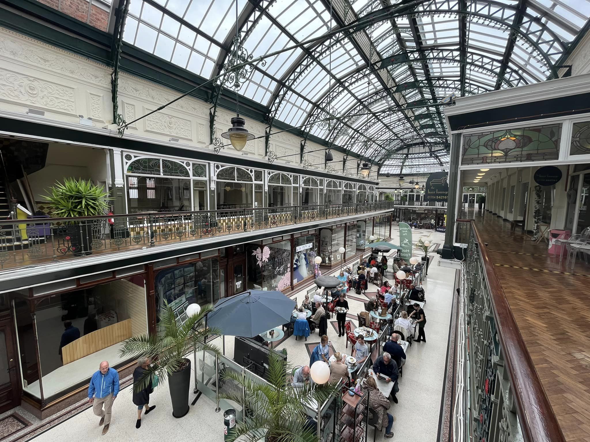 Wayfarers Shopping Arcade in Southport. Photo by Andrew Brown Stand Up For Southport