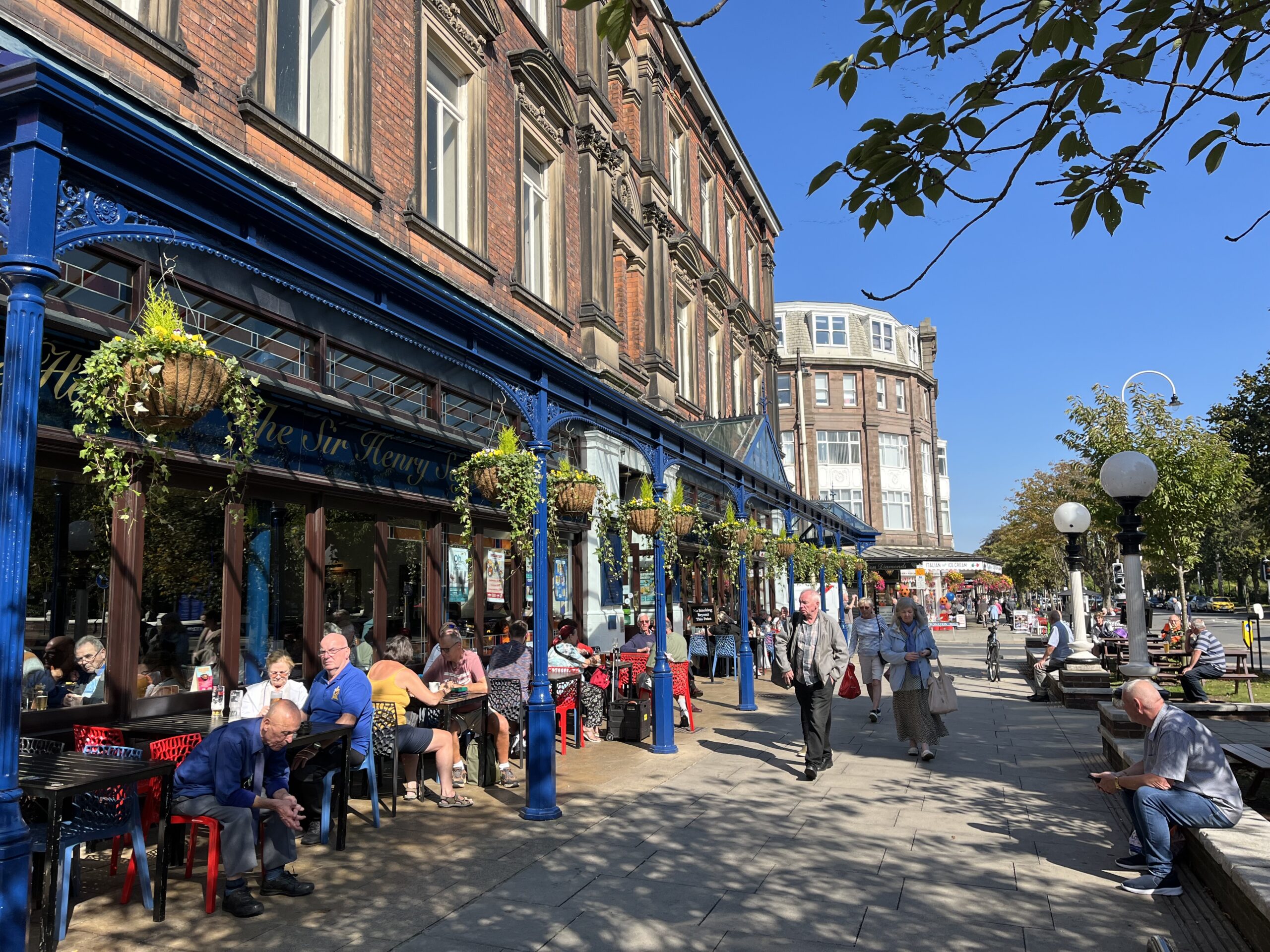 The Sir Henry Segrave Wetherspoon pub on Lord Street in Southport. The site will be transormed to add a new Wetherspoon Hotel. Photo by Andrew Brown Stand Up For Southport