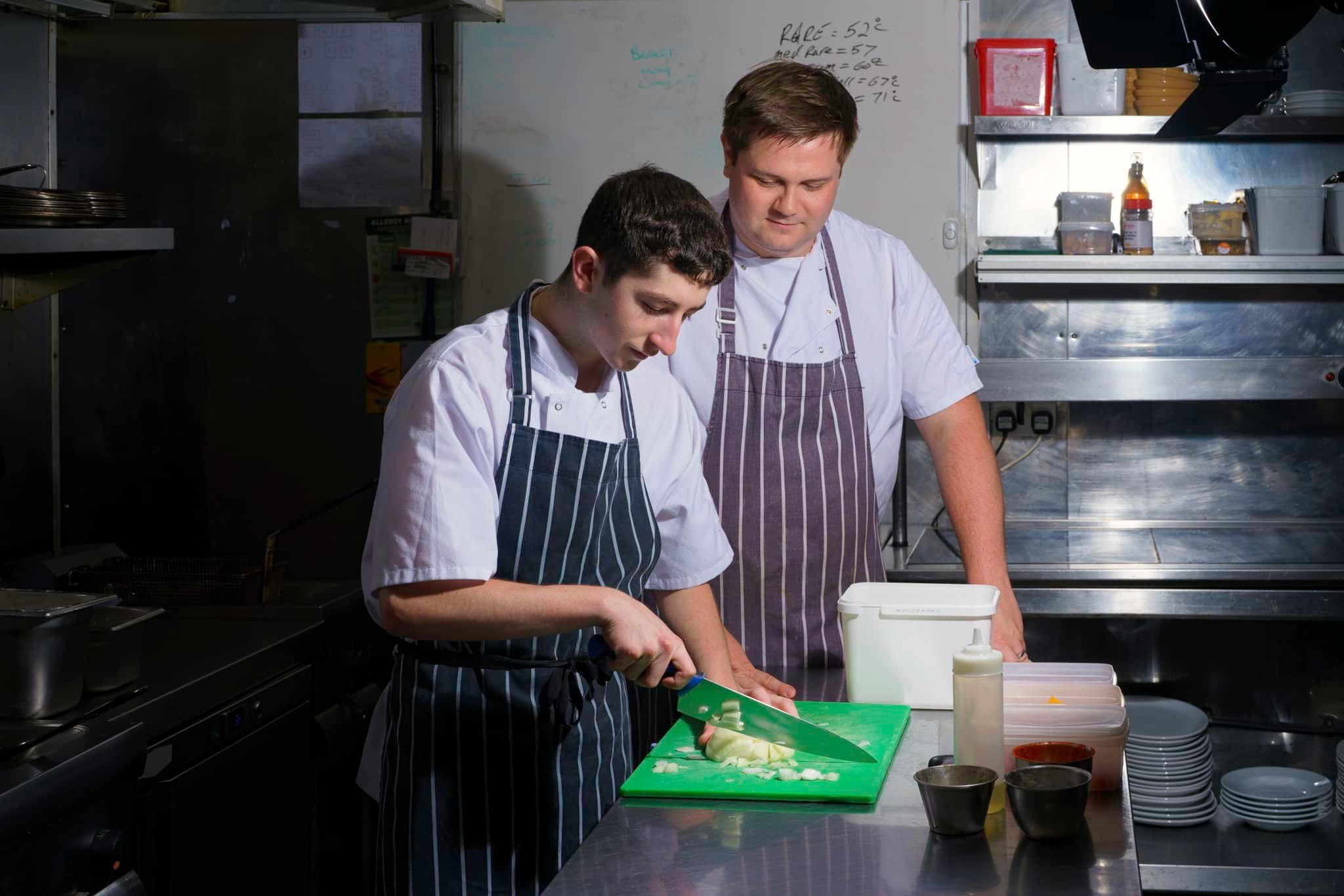 Southport College Professional Cookery student Jamie Lee has been honoured as a national Hospitality Apprentice of the Year Finalist