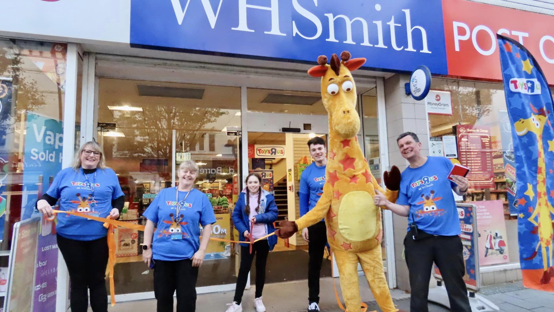 A long line of excited families couldn't wait to get into the new Toys R Us toy shop when it opened in Southport town centre. Photo by Andrew Brown Stand Up For Southport