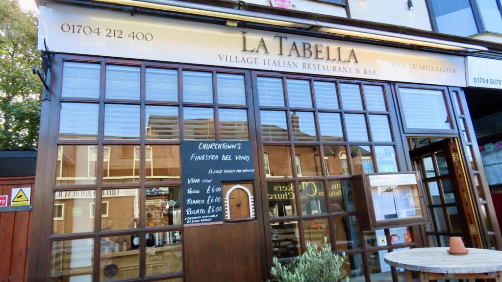 La Tabella Italian restaurant in Southport has unveiled the first ever wine window in Merseyside - and just the second one in the UK. Photo by Andrew Brown Stand Up For Southport