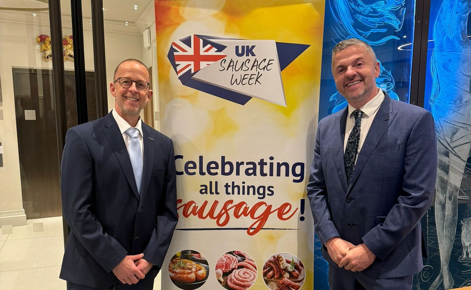 The Southport Meat Company has been awarded second place in the prestigious UK National Sausage Championships, for their made with love porkies (traditional pork sausages). Chris Stead and Howard Callaghan