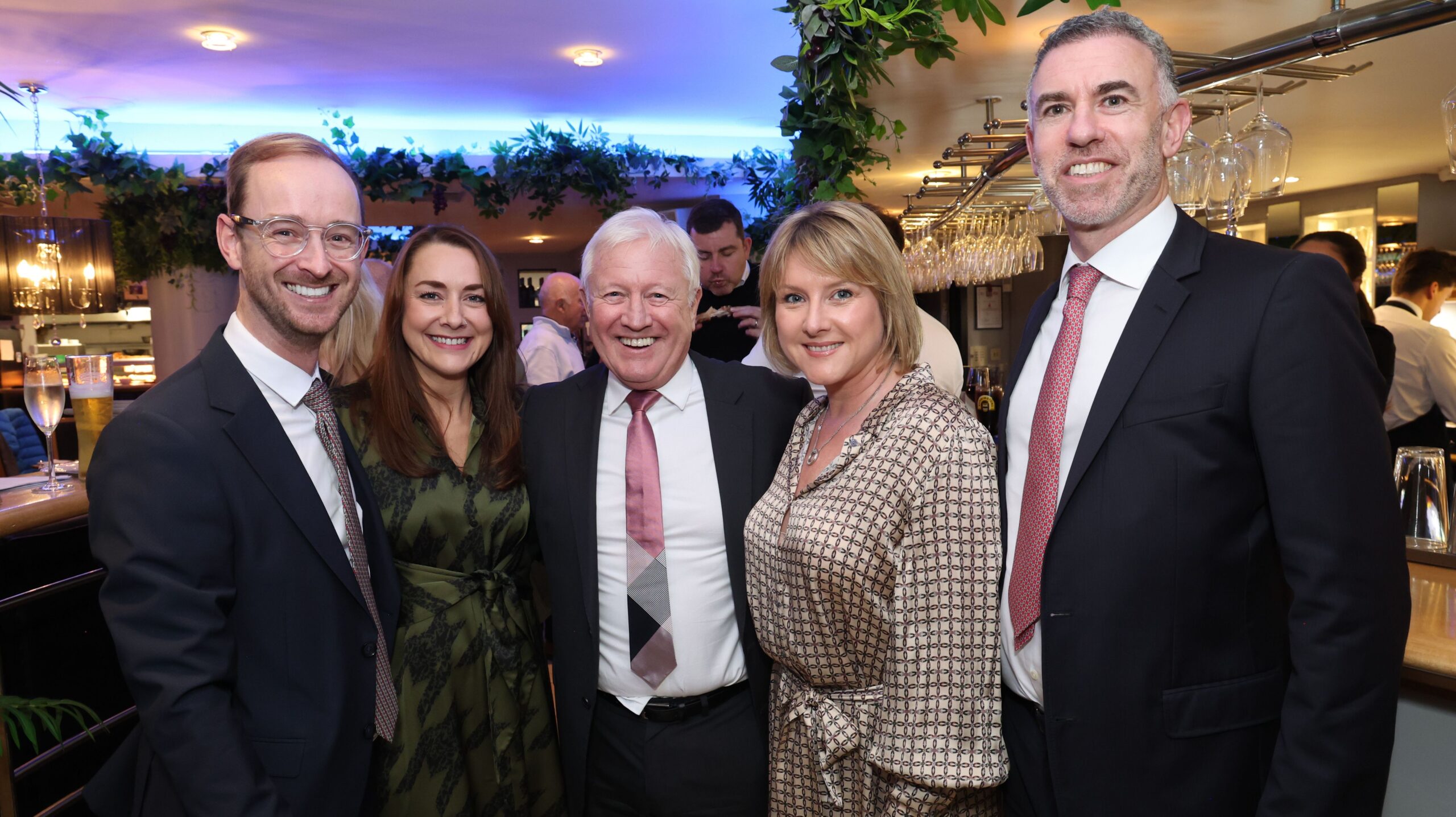 Southport and Liverpool based law firm Brown Turner Ross celebrated the opening of their new office in Formby last night with a reception for clients and local businesses at popular Italian restaurant Sorrento. Brown Turner Ross Directors Graham Twist; Micaela Dempsey; David Bushell;